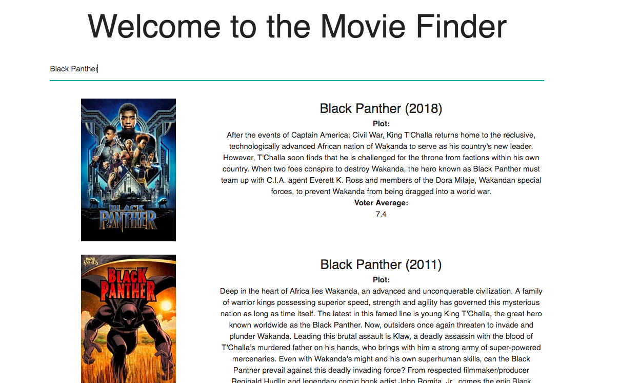 Movie Finder